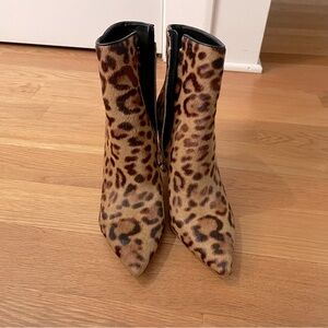 Marc Fisher Leopard boots 8M